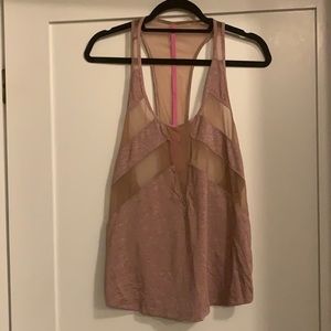 Lululemon mesh insert tank top